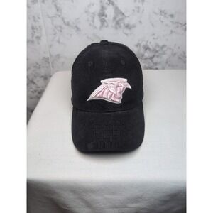 Carolina Panthers Youth Kids Adjustable Hat Cap Black Courdarory & Pink